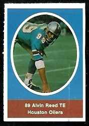 1972 Sunoco Stamps      245     Alvin Reed